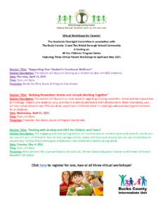 All Our Children Virtual Parent Workships